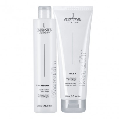 Набір для догляду за пошкодженим сухим волоссям Envie Sublime Keratin , 2х250 мл