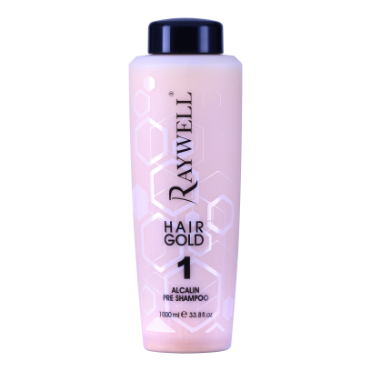 Технічний шампунь глибокого очищення Raywell Boto Hair Gold 24K Alcalin Pre Shampoo 1000 мл
